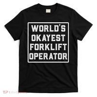 Funny Forklift Art For Women Certified Forklift Drivers T-Shirt thumb 0