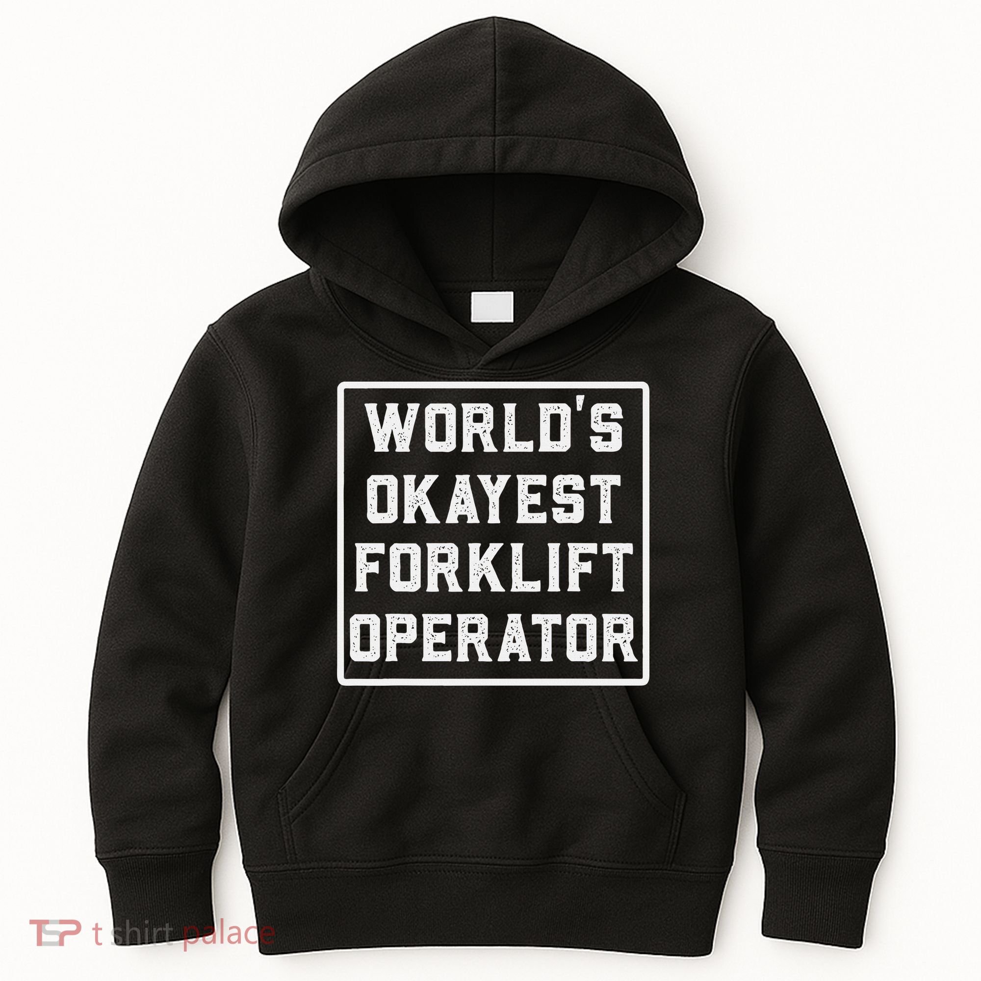 Funny Forklift Art For Women Certified Forklift Drivers Kids Hoodie