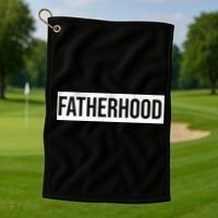 Fatherhood Golf Towel thumb 1