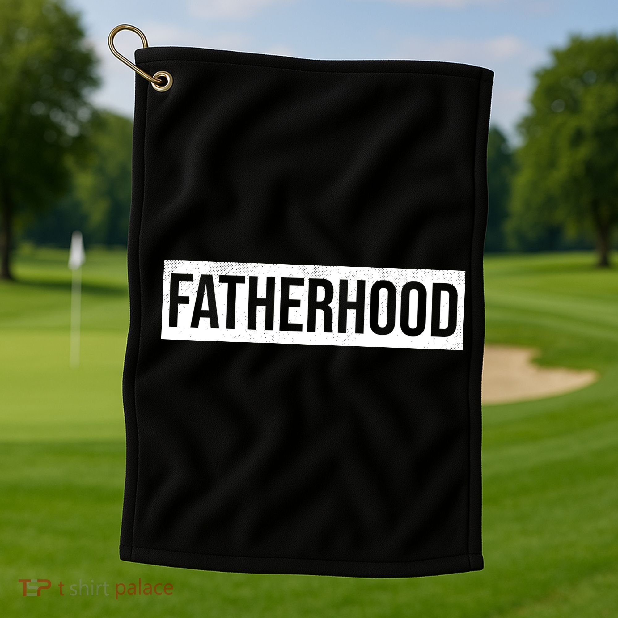 Fatherhood Golf Towel