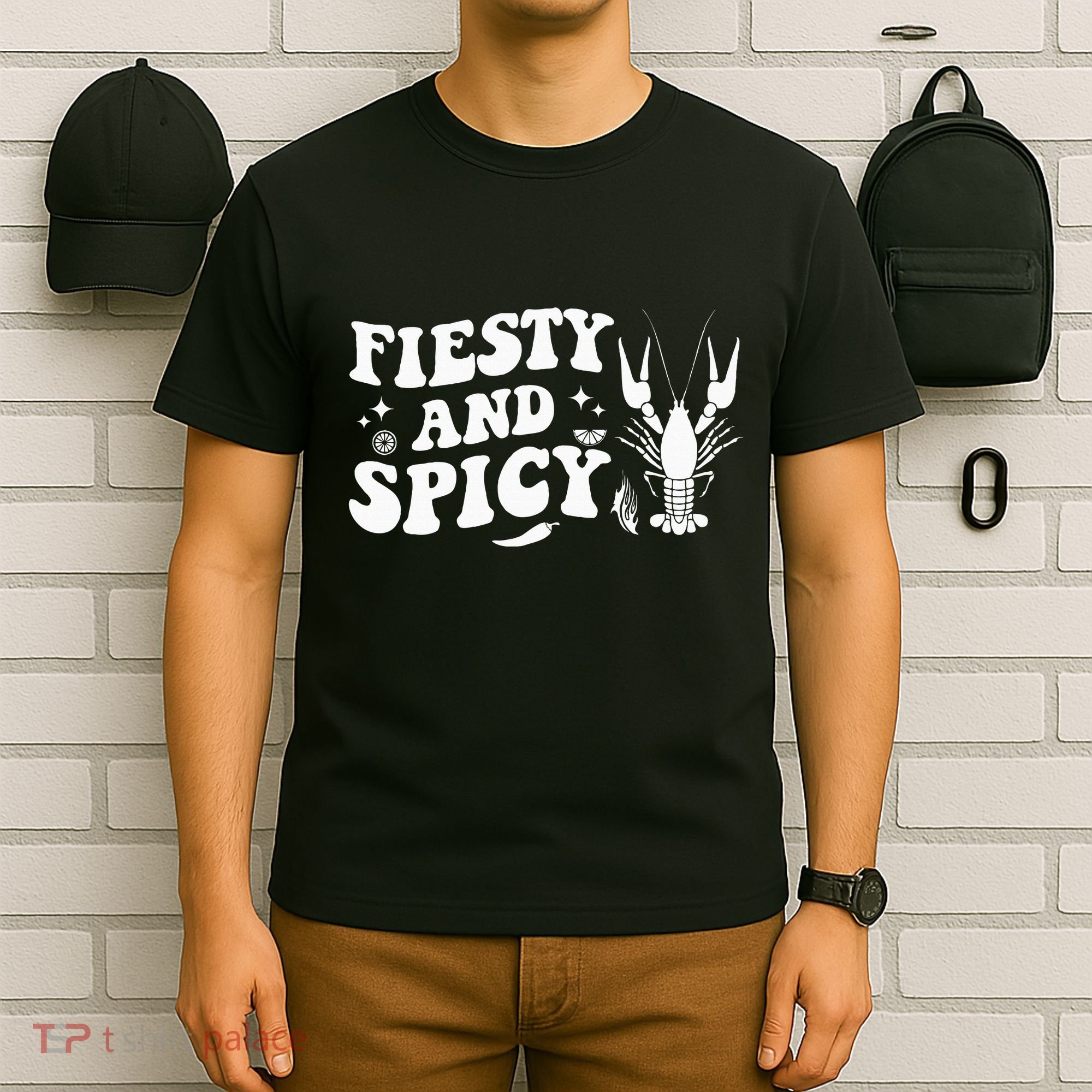 Funny Feisty And Spicy Crawfish Boil Festival Party Lobster T-Shirt