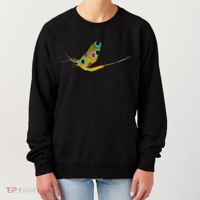 Fly Fishing Brook Trout Mayfly Graphic Women's Sweatshirt