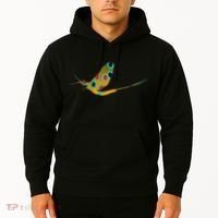 Fly Fishing Brook Trout Mayfly Graphic Hoodie thumb 2