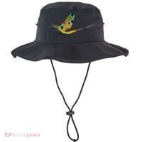 Fly Fishing Brook Trout Mayfly Graphic Bucket Hat thumb 0