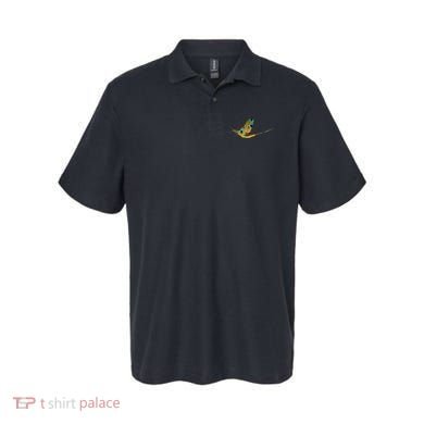Fly Fishing Brook Trout Mayfly Graphic Polo