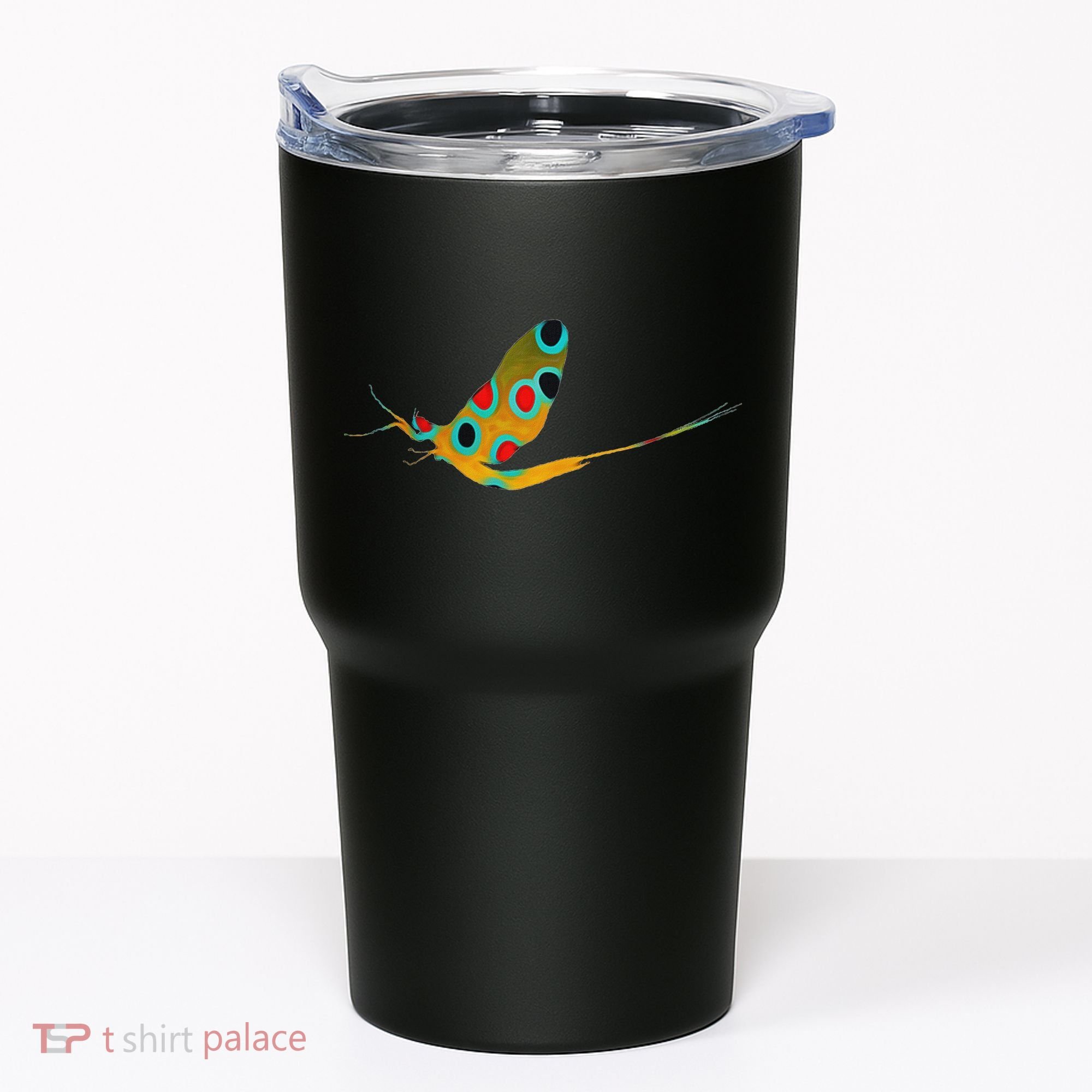Fly Fishing Brook Trout Mayfly Graphic Tumbler