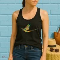 Fly Fishing Brook Trout Mayfly Graphic Women's Tank Top thumb 2