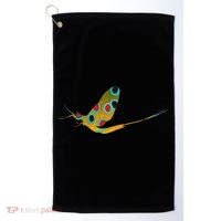 Fly Fishing Brook Trout Mayfly Graphic Golf Towel thumb 0