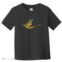 Fly Fishing Brook Trout Mayfly Graphic Toddler T-Shirt thumb 0