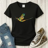 Fly Fishing Brook Trout Mayfly Graphic Women's T-Shirt thumb 3