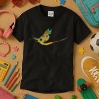 Fly Fishing Brook Trout Mayfly Graphic Kids T-Shirt thumb 3