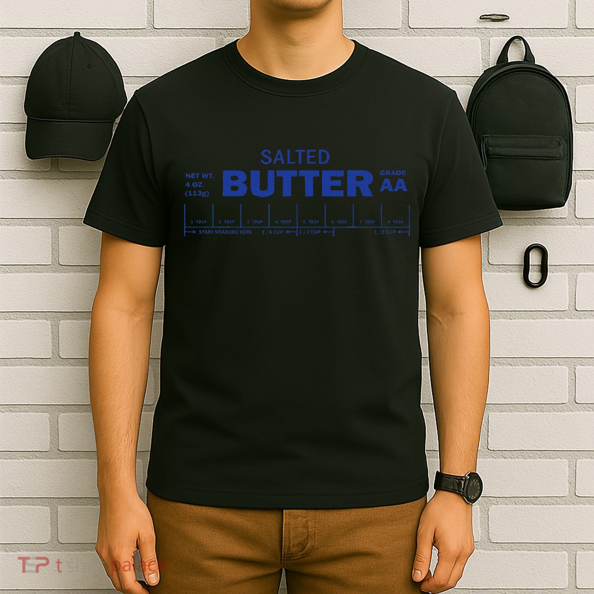 Funny Foodie Baker Baking Salted Butter T-Shirt