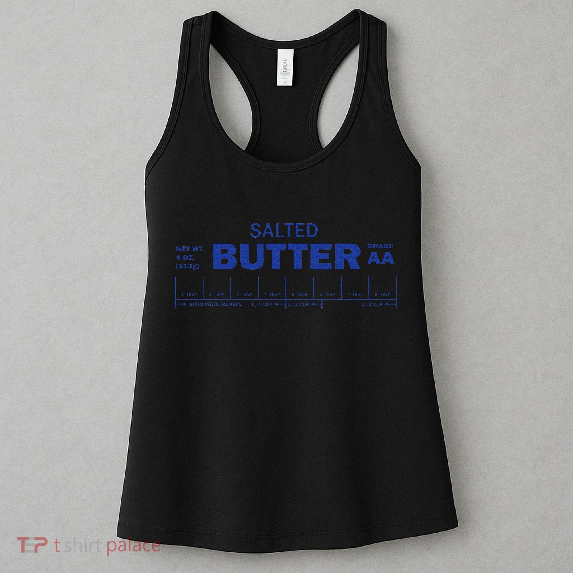 Funny Foodie Baker Baking Salted Butter Women's Tank Top