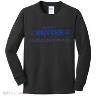 Funny Foodie Baker Baking Salted Butter Kids Long Sleeve Shirt thumb 0