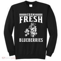 Farm Fresh Blueberries Gift Blueberry Farmer Sweatshirt thumb 0