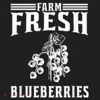 Farm Fresh Blueberries Gift Blueberry Farmer Beanie thumb 2