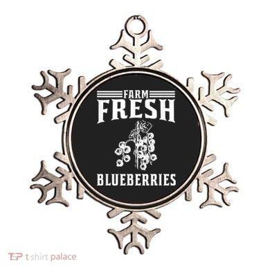 Farm Fresh Blueberries Gift Blueberry Farmer Ornament