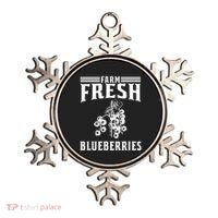Farm Fresh Blueberries Gift Blueberry Farmer Ornament thumb 0