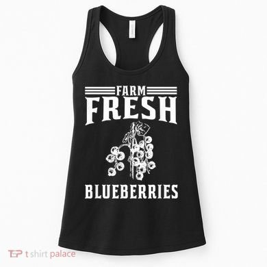 Farm Fresh Blueberries Gift Blueberry Farmer Women's Tank Top