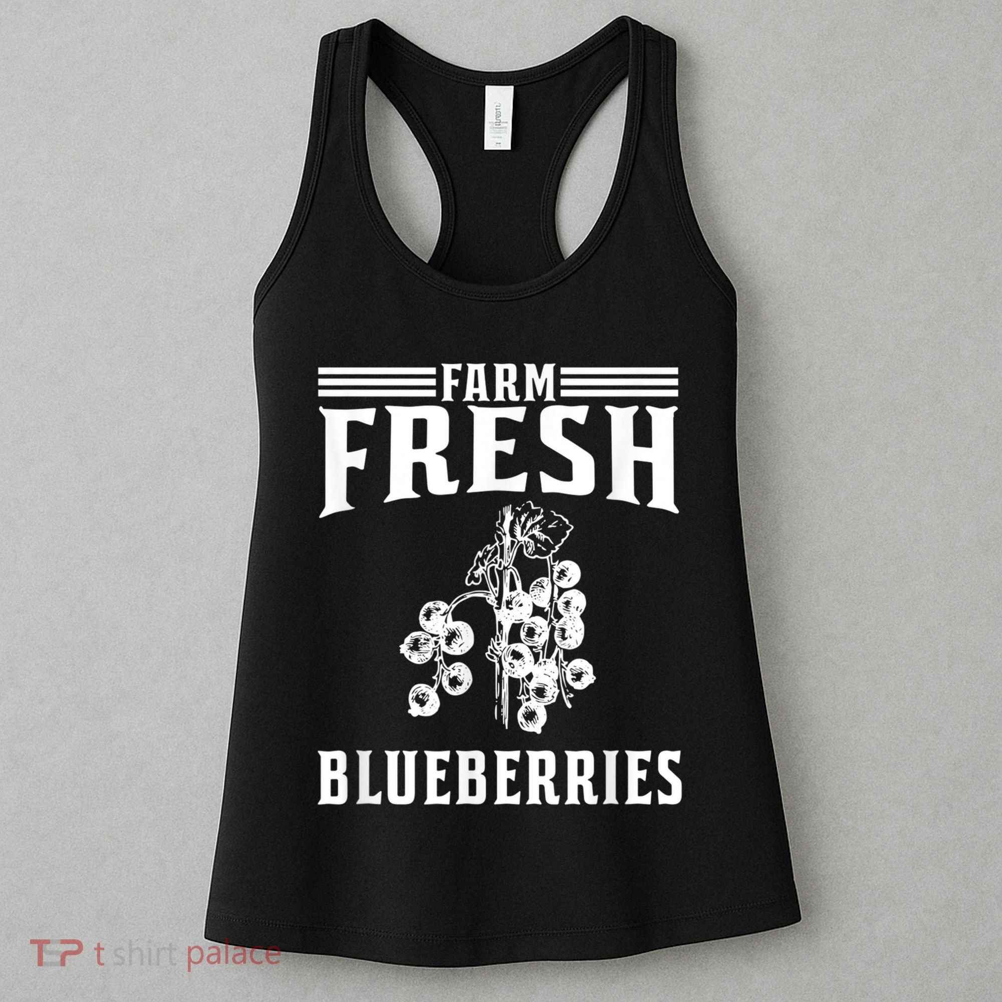 Farm Fresh Blueberries Gift Blueberry Farmer Women's Tank Top