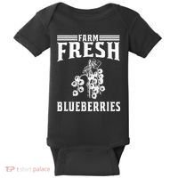 Farm Fresh Blueberries Gift Blueberry Farmer Baby Bodysuit thumb 0