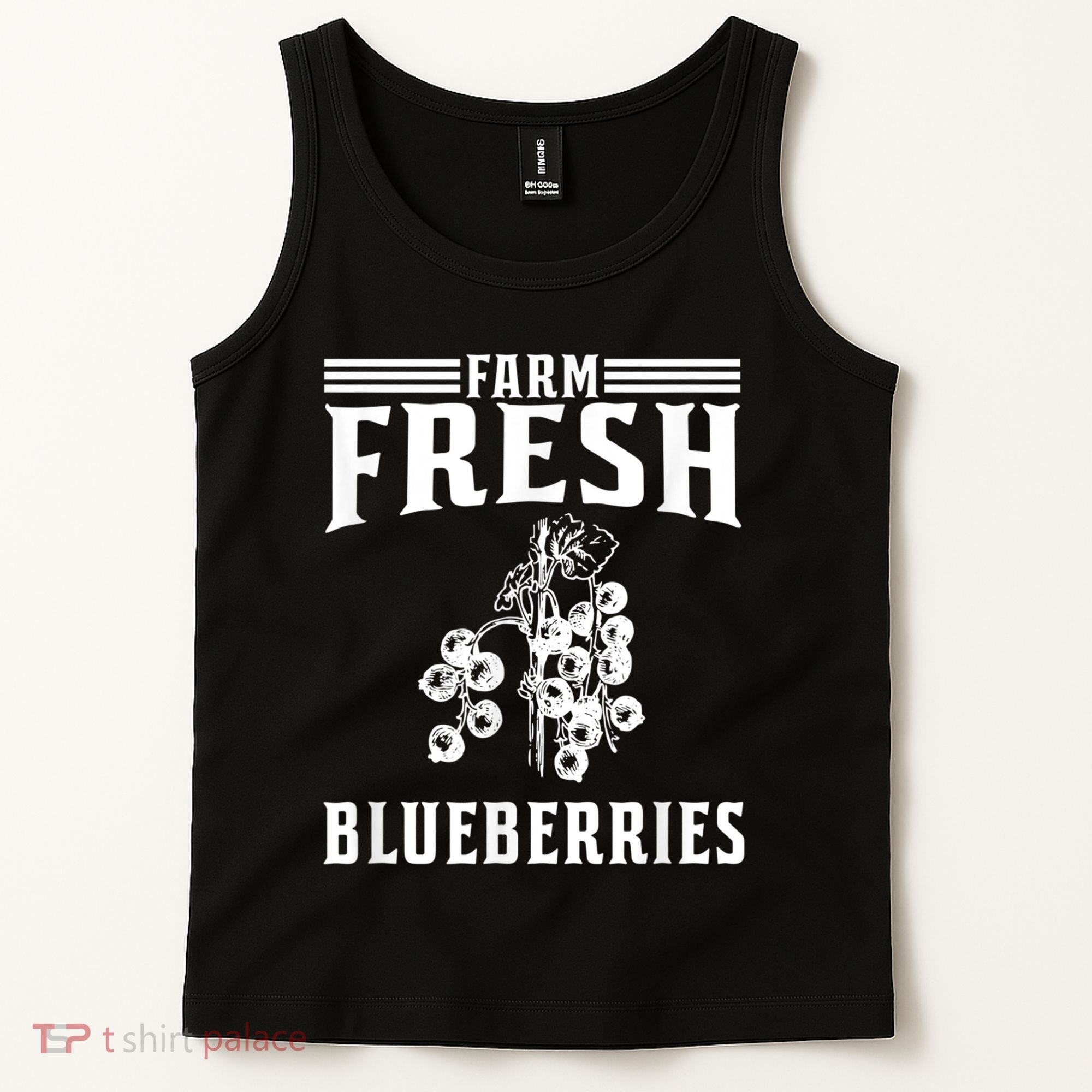 Farm Fresh Blueberries Gift Blueberry Farmer Tank Top