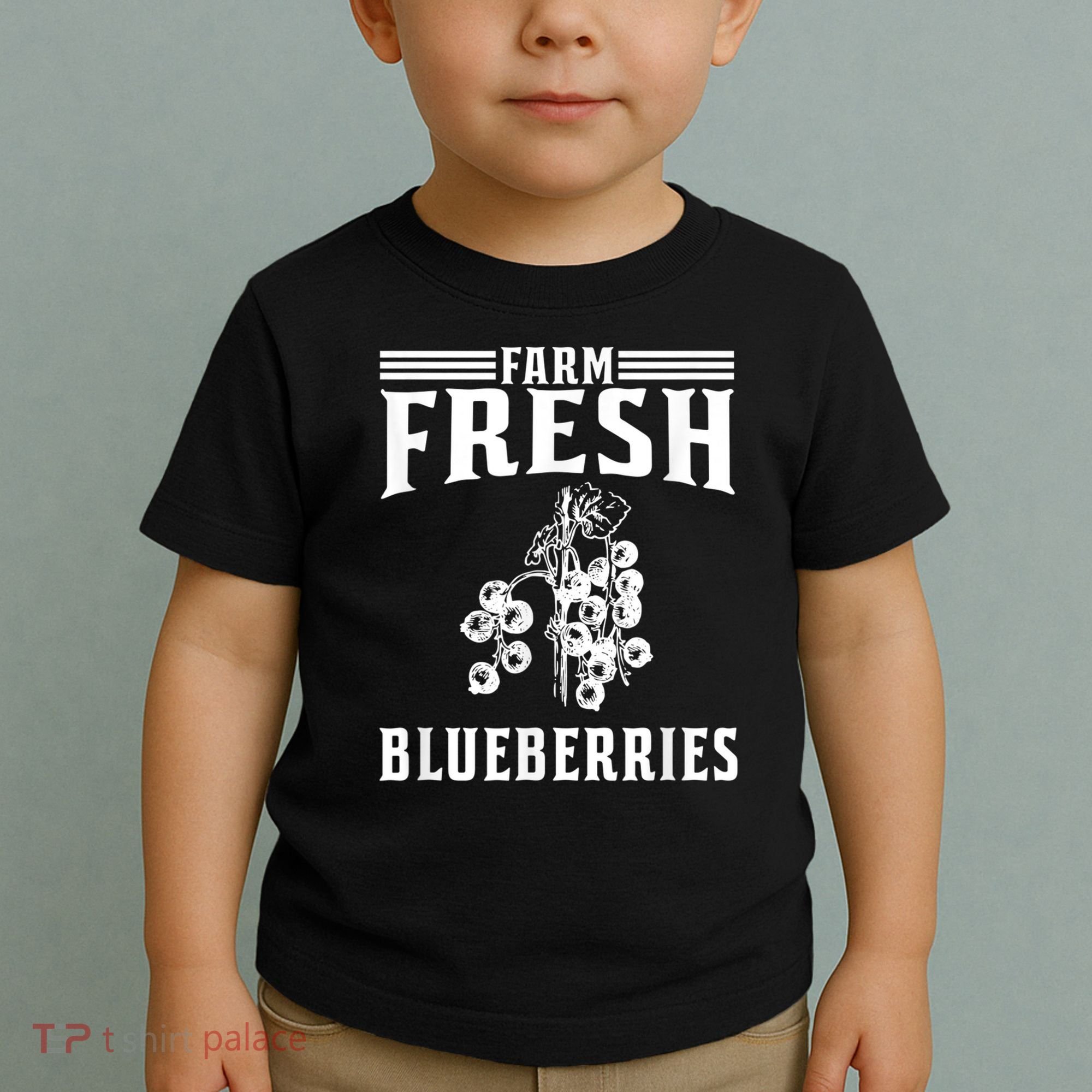 Farm Fresh Blueberries Gift Blueberry Farmer Toddler T-Shirt