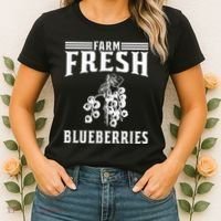 Farm Fresh Blueberries Gift Blueberry Farmer Women's T-Shirt thumb 2