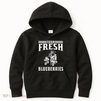 Farm Fresh Blueberries Gift Blueberry Farmer Kids Hoodie thumb 0