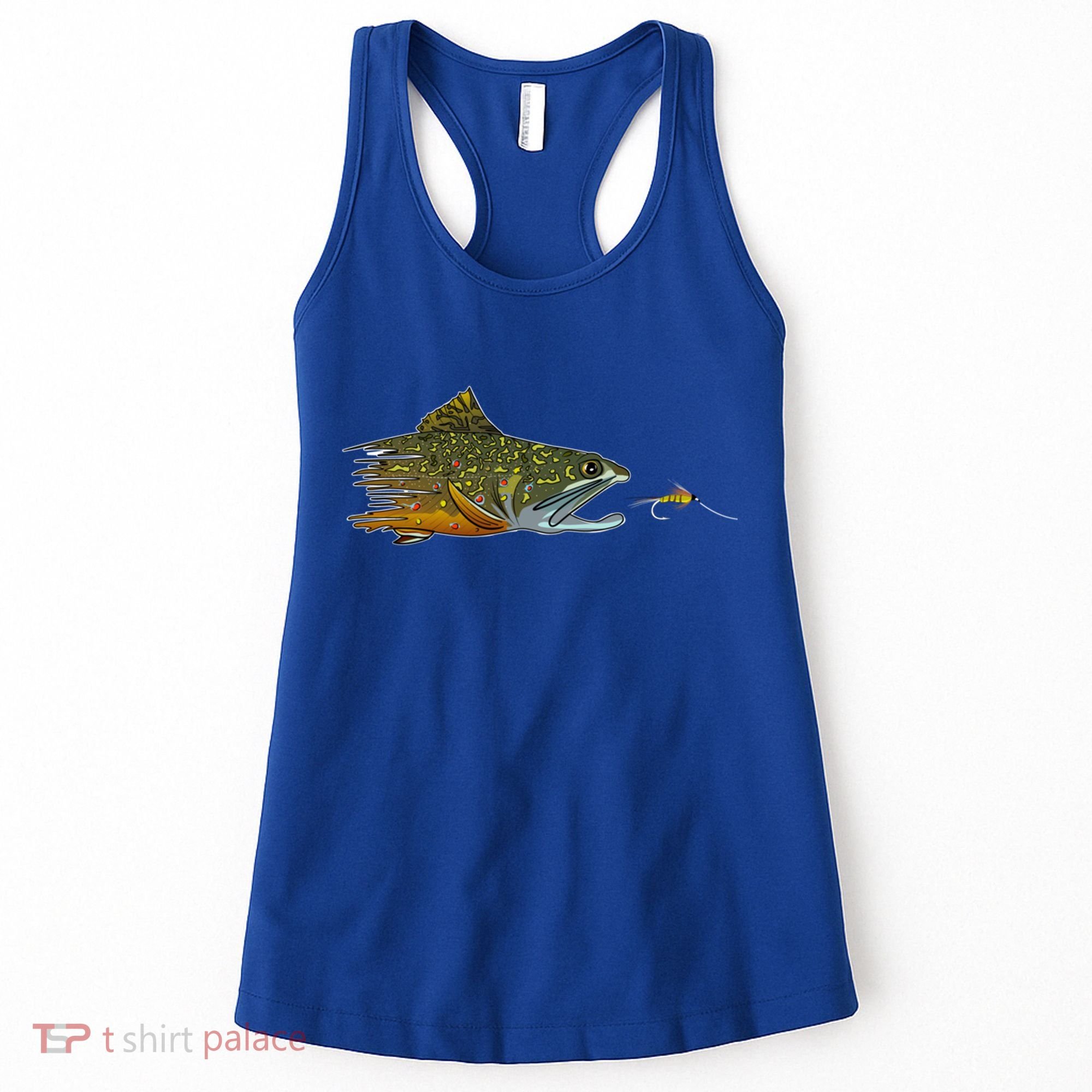 Fly Fishing Brook Trout Dry Fly Tying Fisher Gift Women's Tank Top
