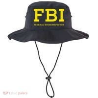 Fbi Federal Boob Inspector Funny Saying Bucket Hat thumb 0