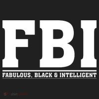 FBI Fabulous Black And Intelligent 7 Panel Mesh Trucker Snapback Hat thumb 2
