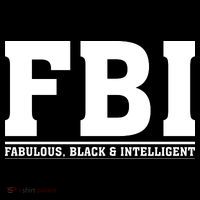 FBI Fabulous Black And Intelligent Women's Long Sleeve Shirt thumb 2