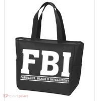 FBI Fabulous Black And Intelligent Tote Bag thumb 3