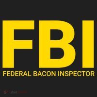 FBI Federal Bacon Inspector Funny Bacon Tumbler thumb 3