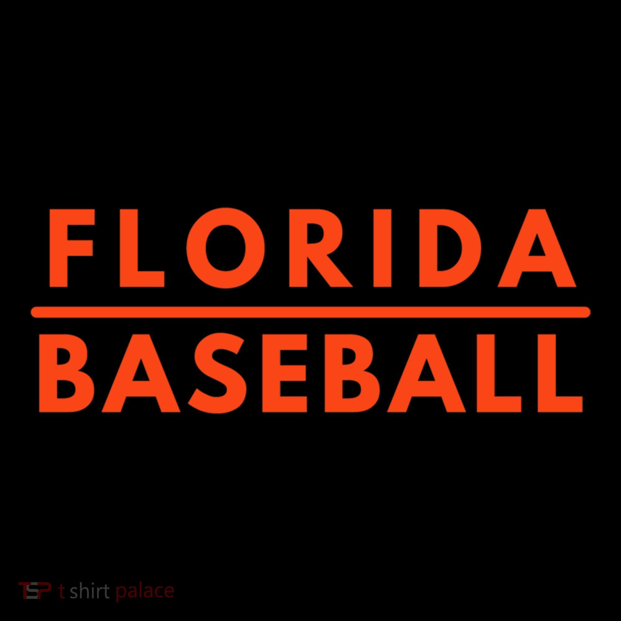 Florida Fl Baseball Fans Gator State Pride Great Gift Women's Hoodie