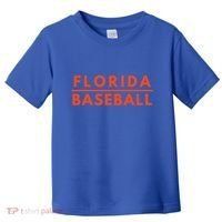 Florida Fl Baseball Fans Gator State Pride Great Gift Toddler T-Shirt thumb 0
