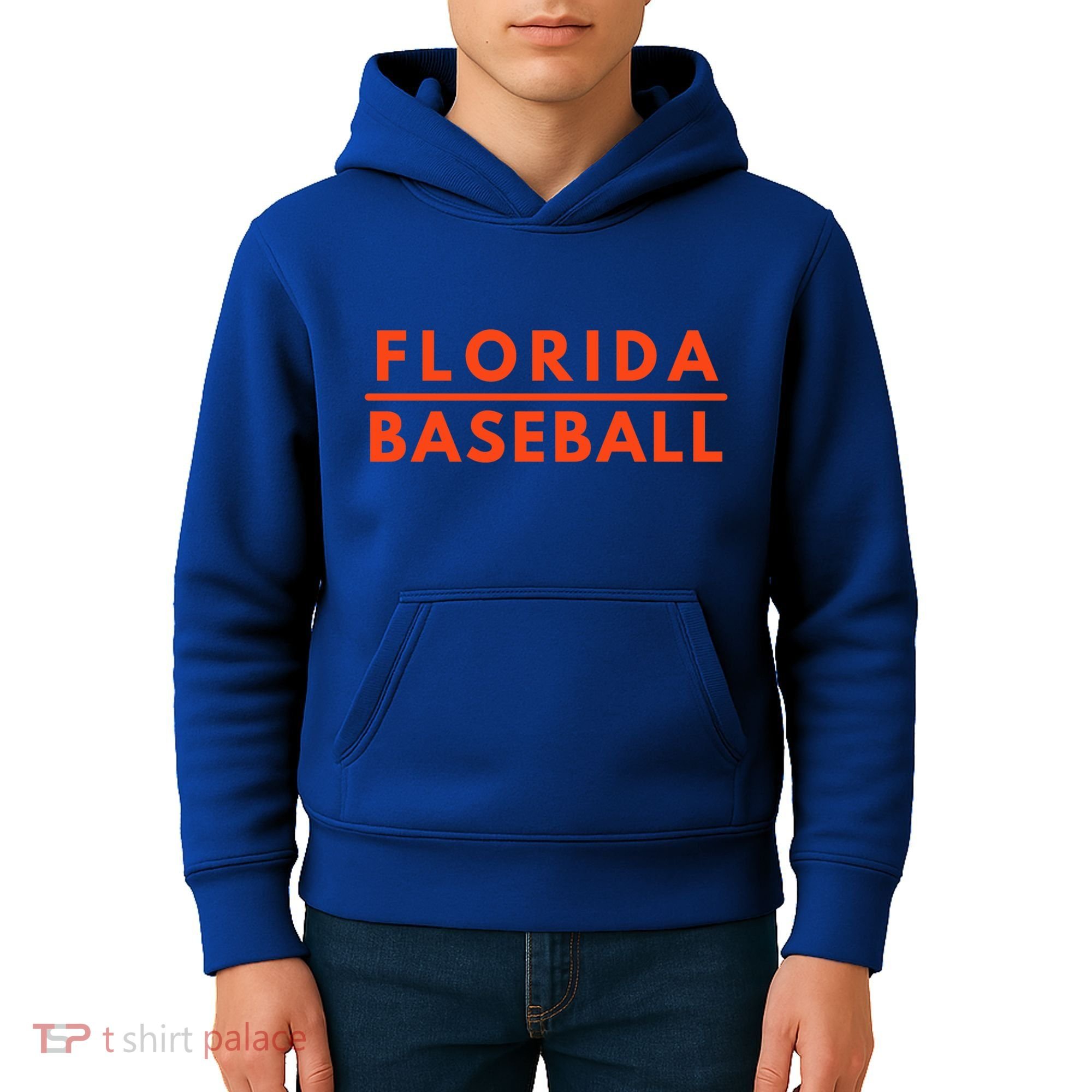 Florida Fl Baseball Fans Gator State Pride Great Gift Kids Hoodie