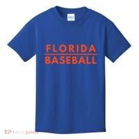 Florida Fl Baseball Fans Gator State Pride Great Gift Kids T-Shirt thumb 0