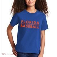 Florida Fl Baseball Fans Gator State Pride Great Gift Kids T-Shirt thumb 2
