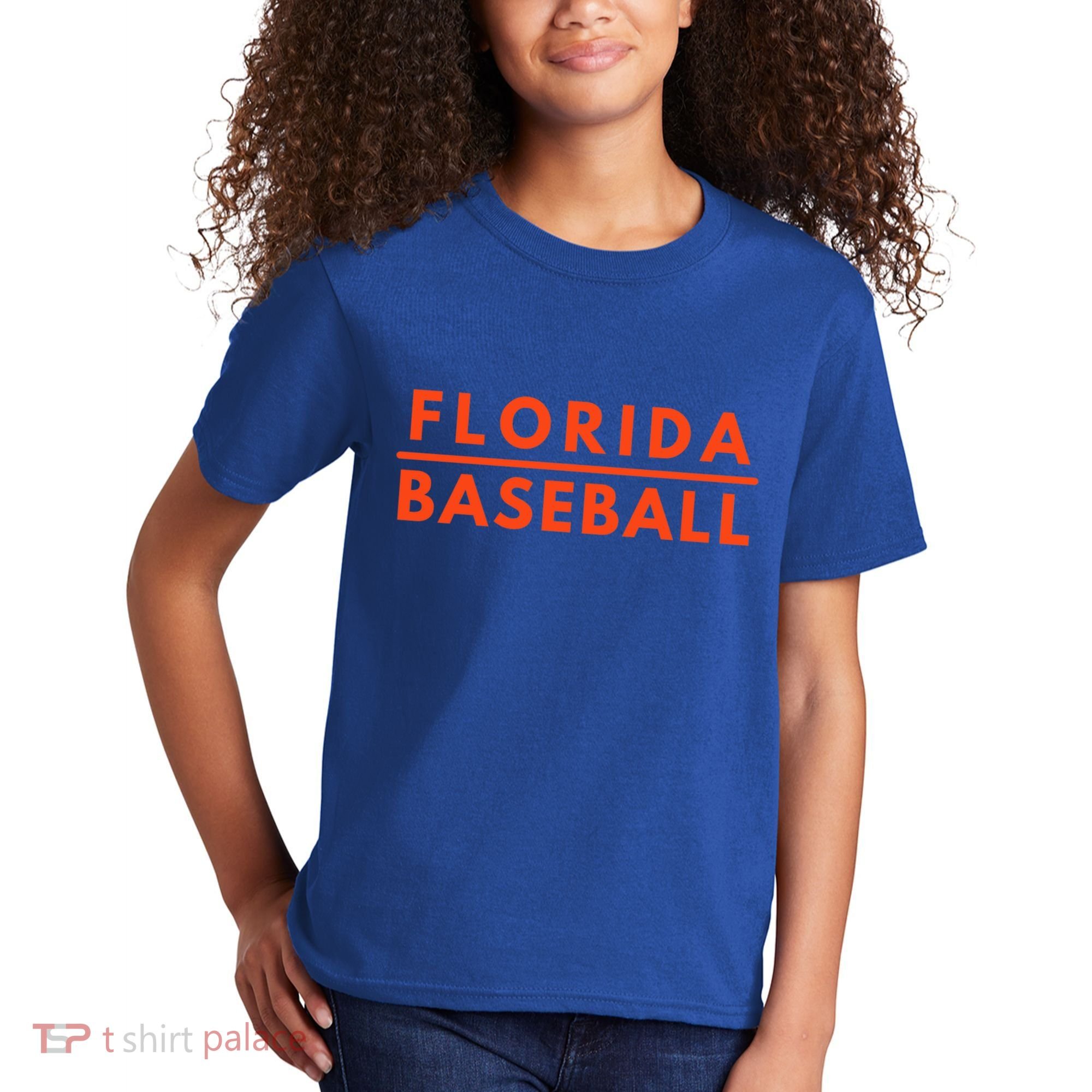 Florida Fl Baseball Fans Gator State Pride Great Gift Kids T-Shirt