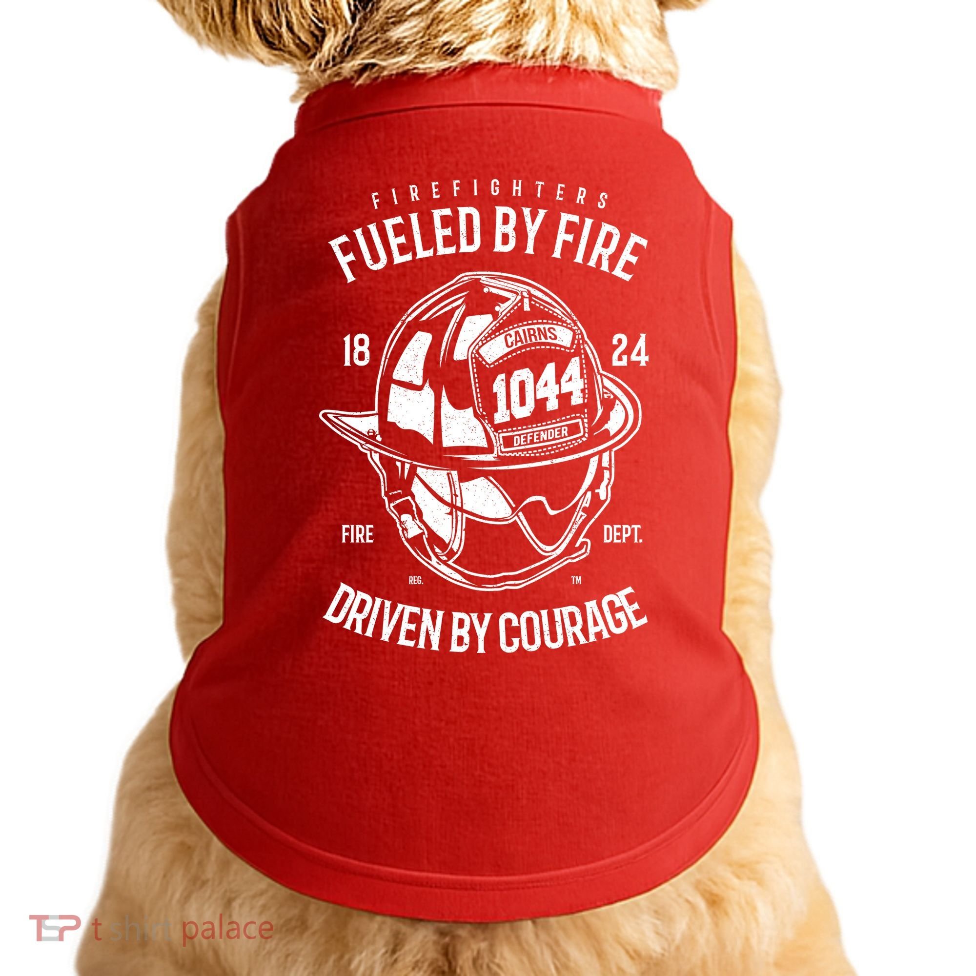 Firefighters Fulled By Fire Doggie Tank