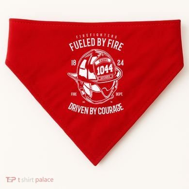 Firefighters Fulled By Fire USA-Made Doggie Bandana