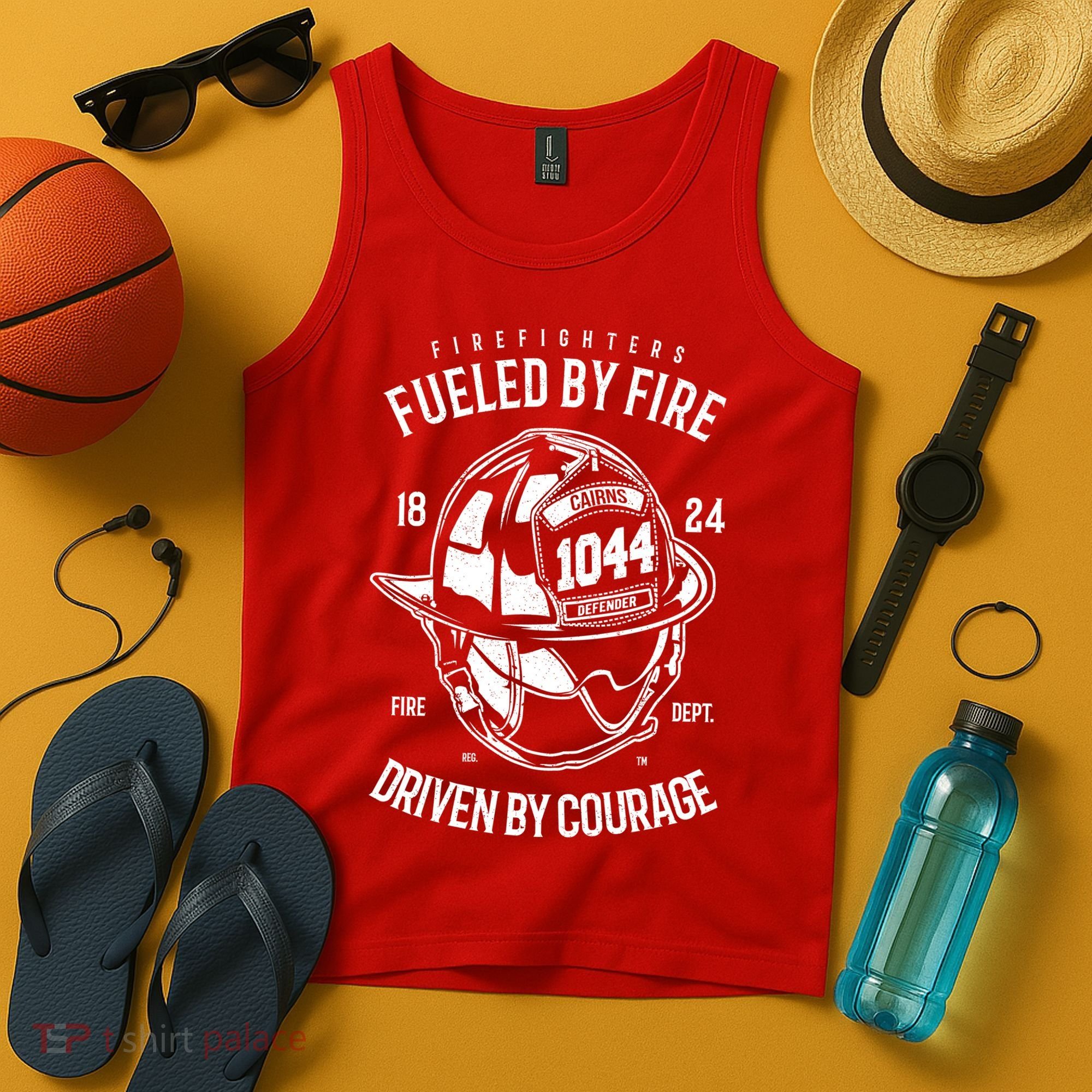 Firefighters Fulled By Fire Tank Top