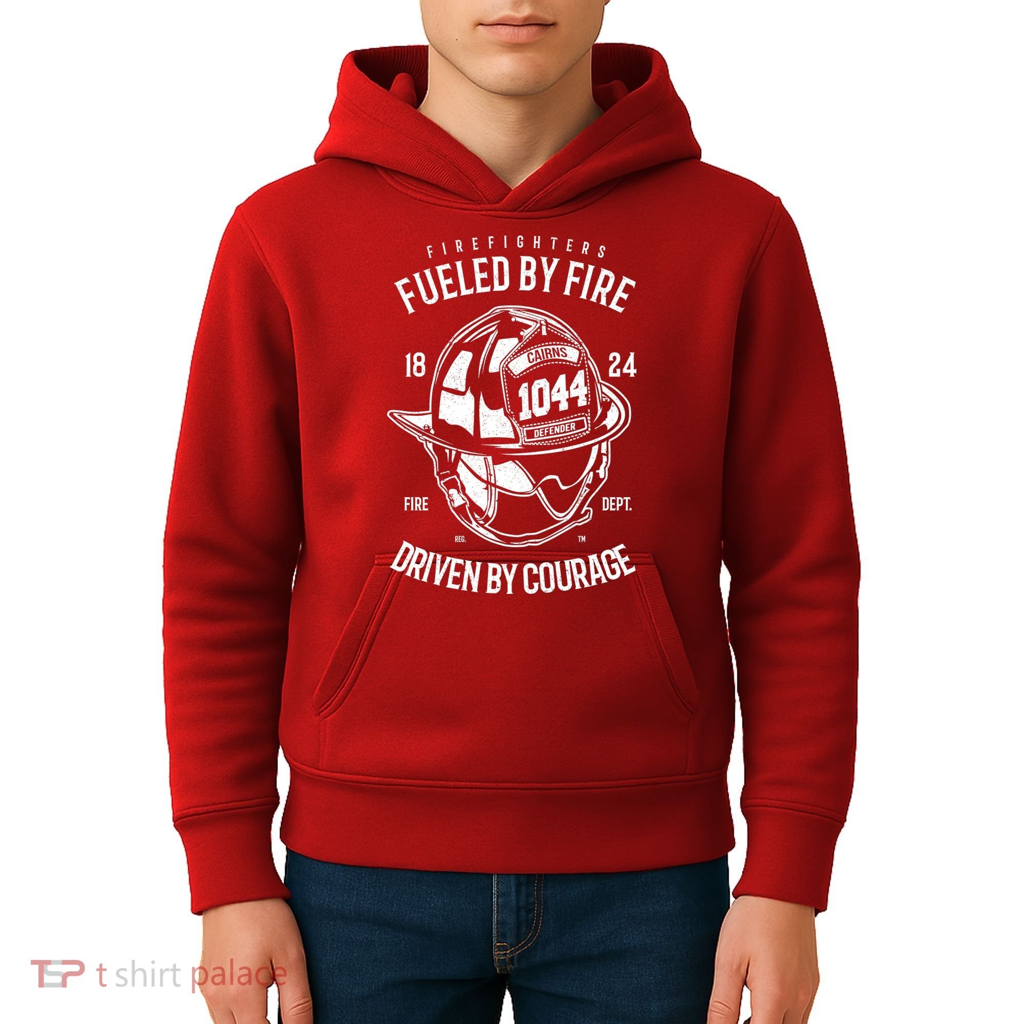 Firefighters Fulled By Fire Kids Hoodie