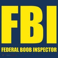 FBI Federal Boob Inspector Funny Saying Dad Joke Hat thumb 2