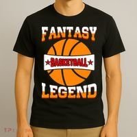 Funny Fantasy Basketball Legend For Bball Fan T-Shirt thumb 3