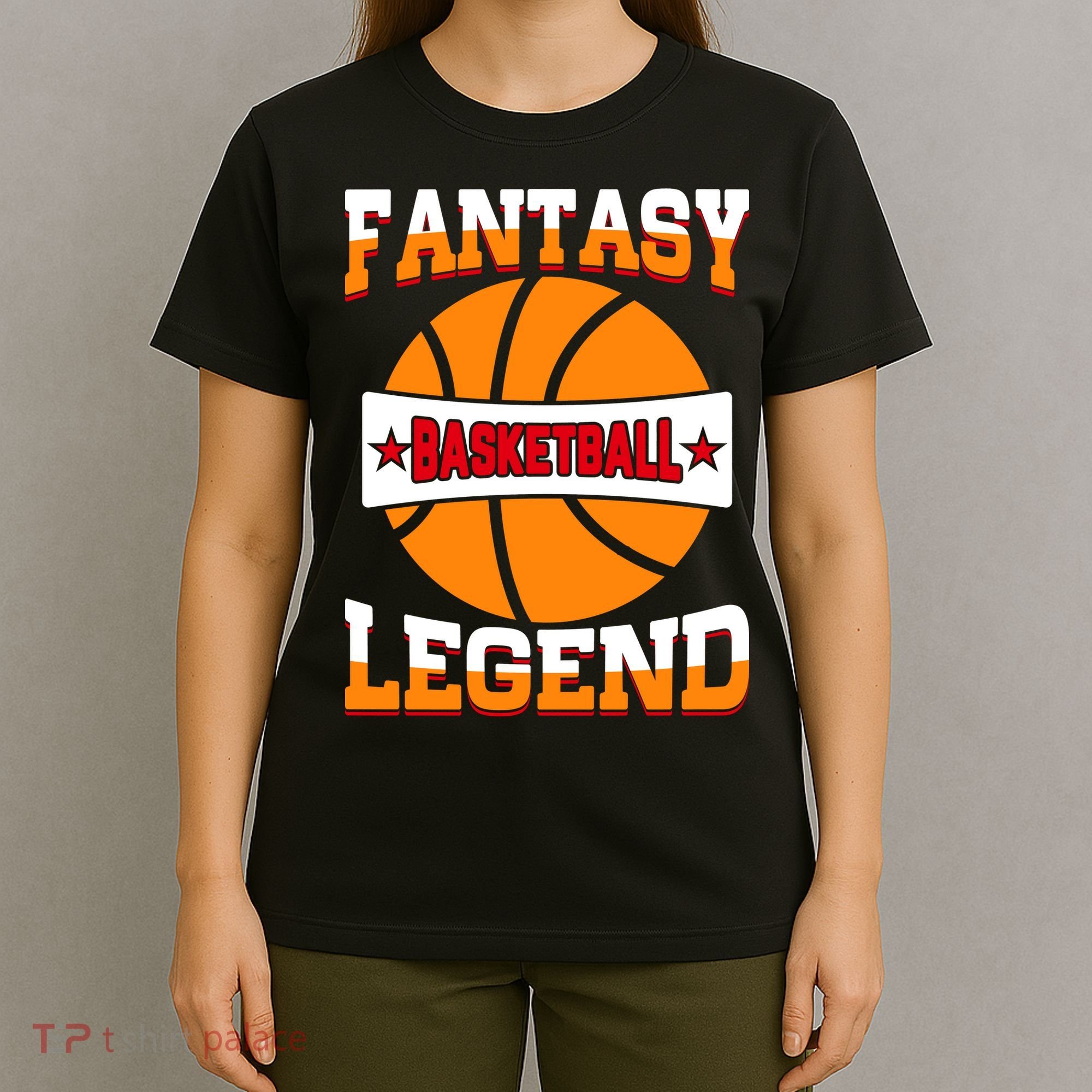 Funny Fantasy Basketball Legend For Bball Fan T-Shirt