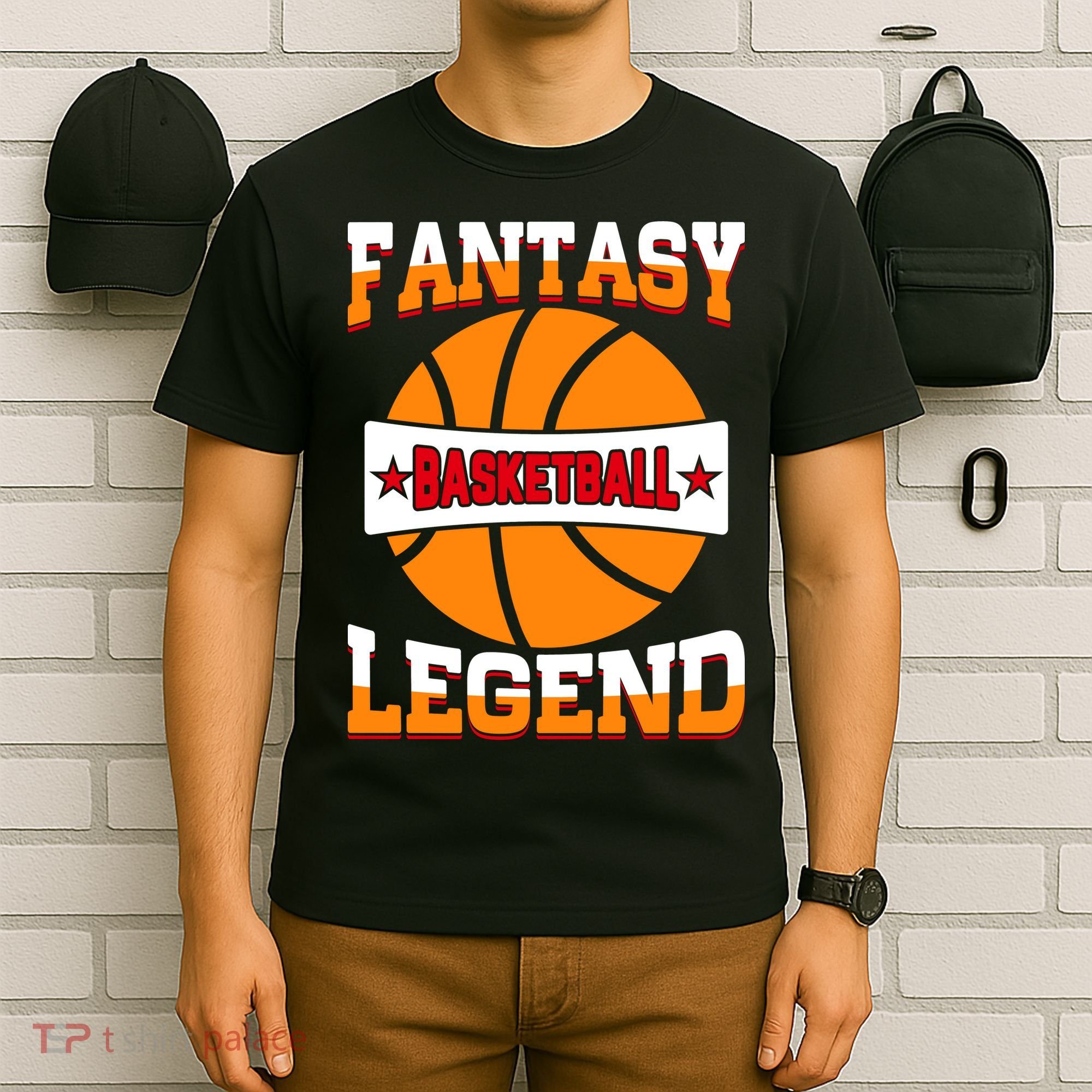 Funny Fantasy Basketball Legend For Bball Fan T-Shirt