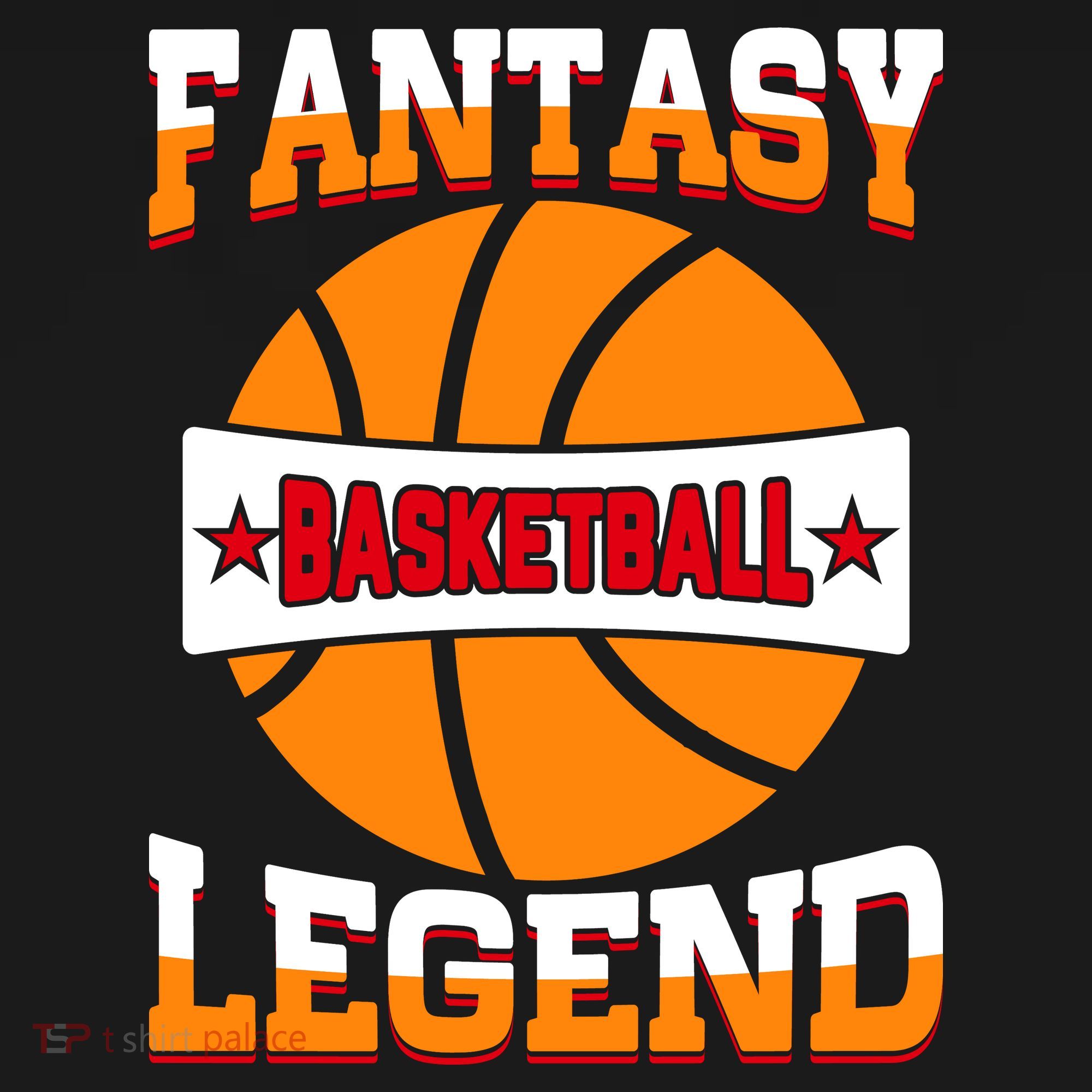 Funny Fantasy Basketball Legend For Bball Fan T-Shirt